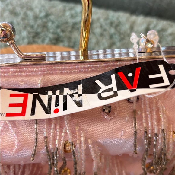 Pink Beaded Women's Bag - Picture 11 of 11